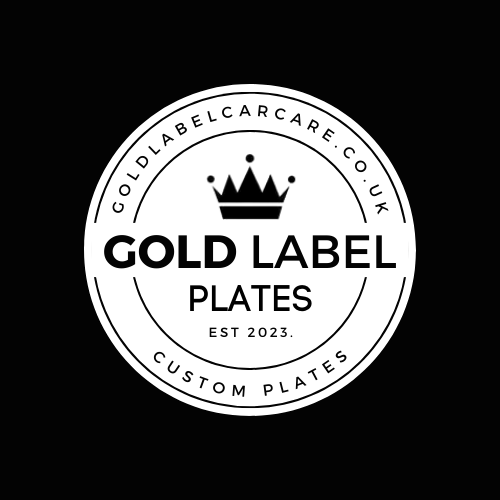 Gold Label Car Care Plates