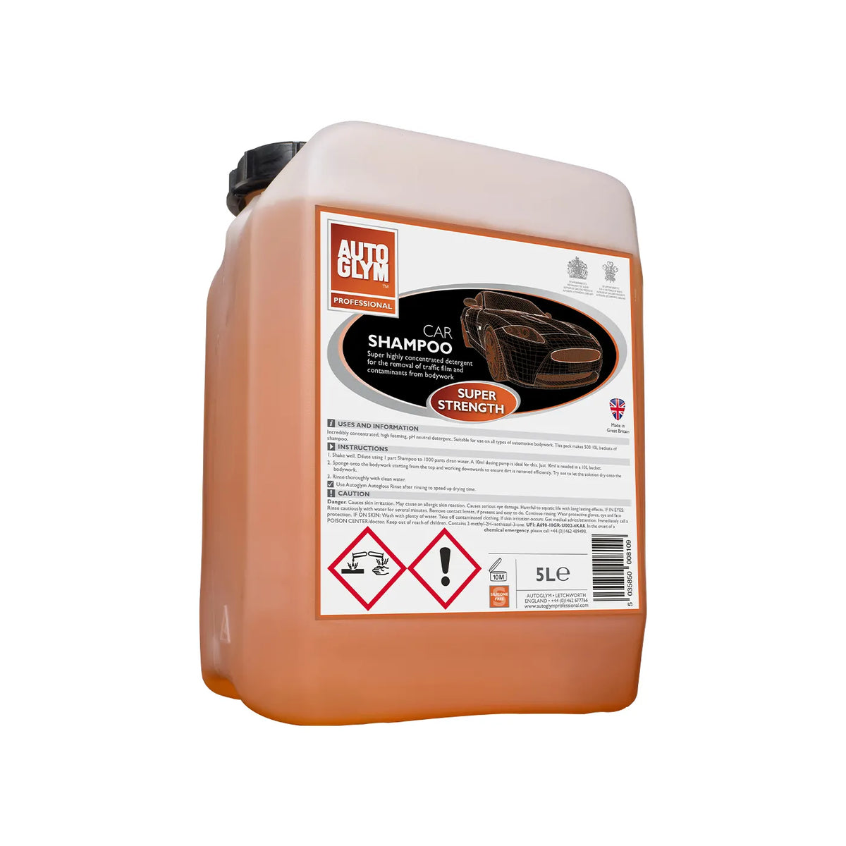 AutoGlym Professional Car Shampoo (SS) | Gold Label Car Care — Gold ...