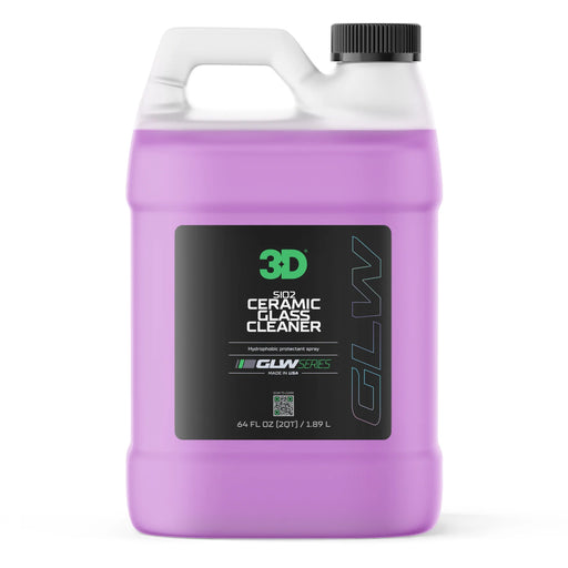 3D GLW Series SiO2 Ceramic Glass Cleaner 64oz