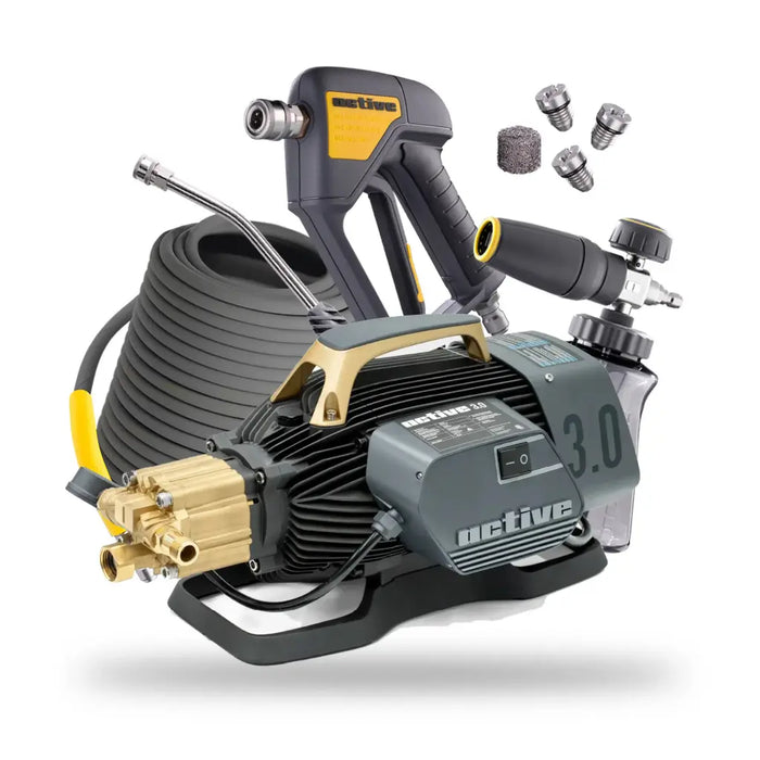 High-pressure washer Active™ 3.0 Electric Pressure Washer Premium Kit 
