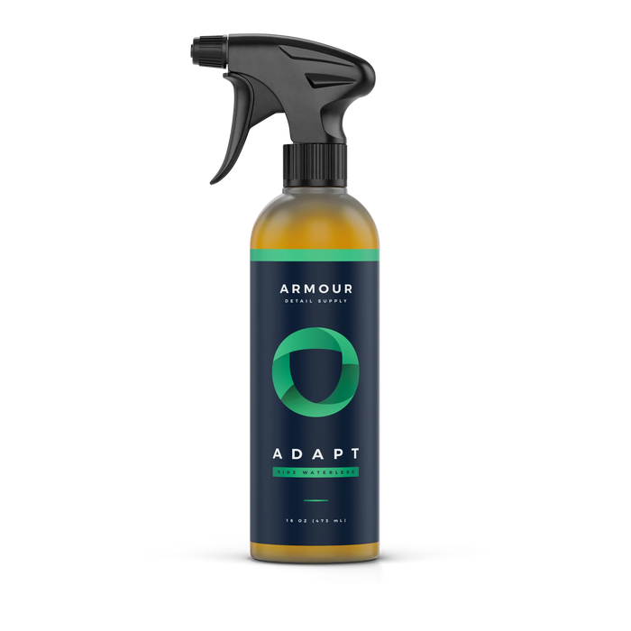 Adapt Waterless Wash & Detailing Spray Armour Detail Supply 16oz