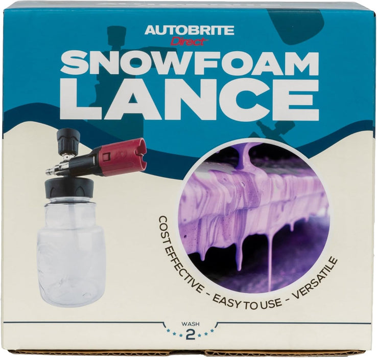 Autobrite Direct Snowfoam Lance 1/4 Inch Quick Release