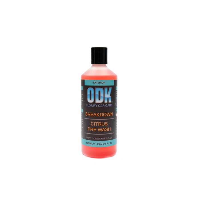 Breakdown Cleaner Label ODK Breakdown Citrus Pre Wash 1L — Gold Label Car Care and Detailing ...