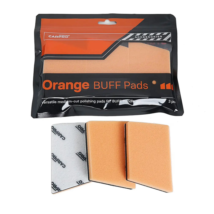 CarPro Buff 3 Orange Foam Polishing Pads