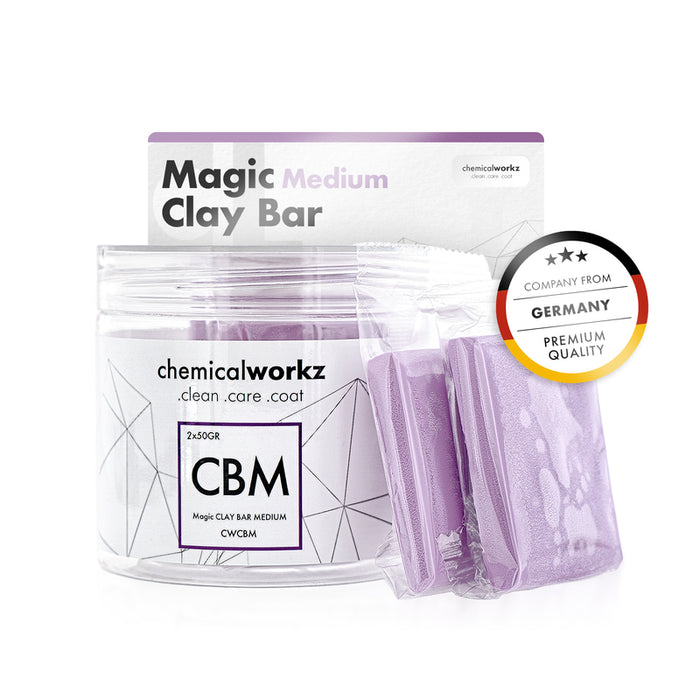 chemicalworkz Magic Clay Bar 2x 50g (Medium)