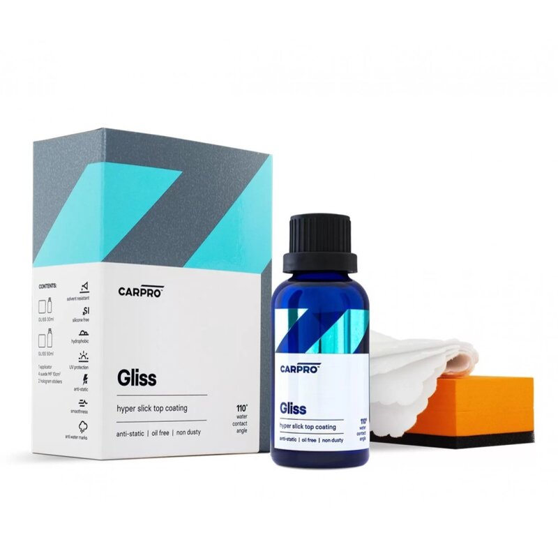 CarPro Gliss V2 Hyper Slick Top Coating – 30ml