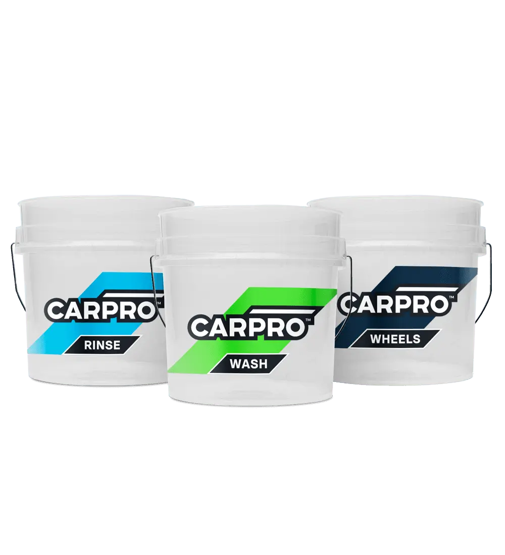 CarPro Bucket Stickers Wash, Rinse, Wheels — Gold Label Car Care and ...