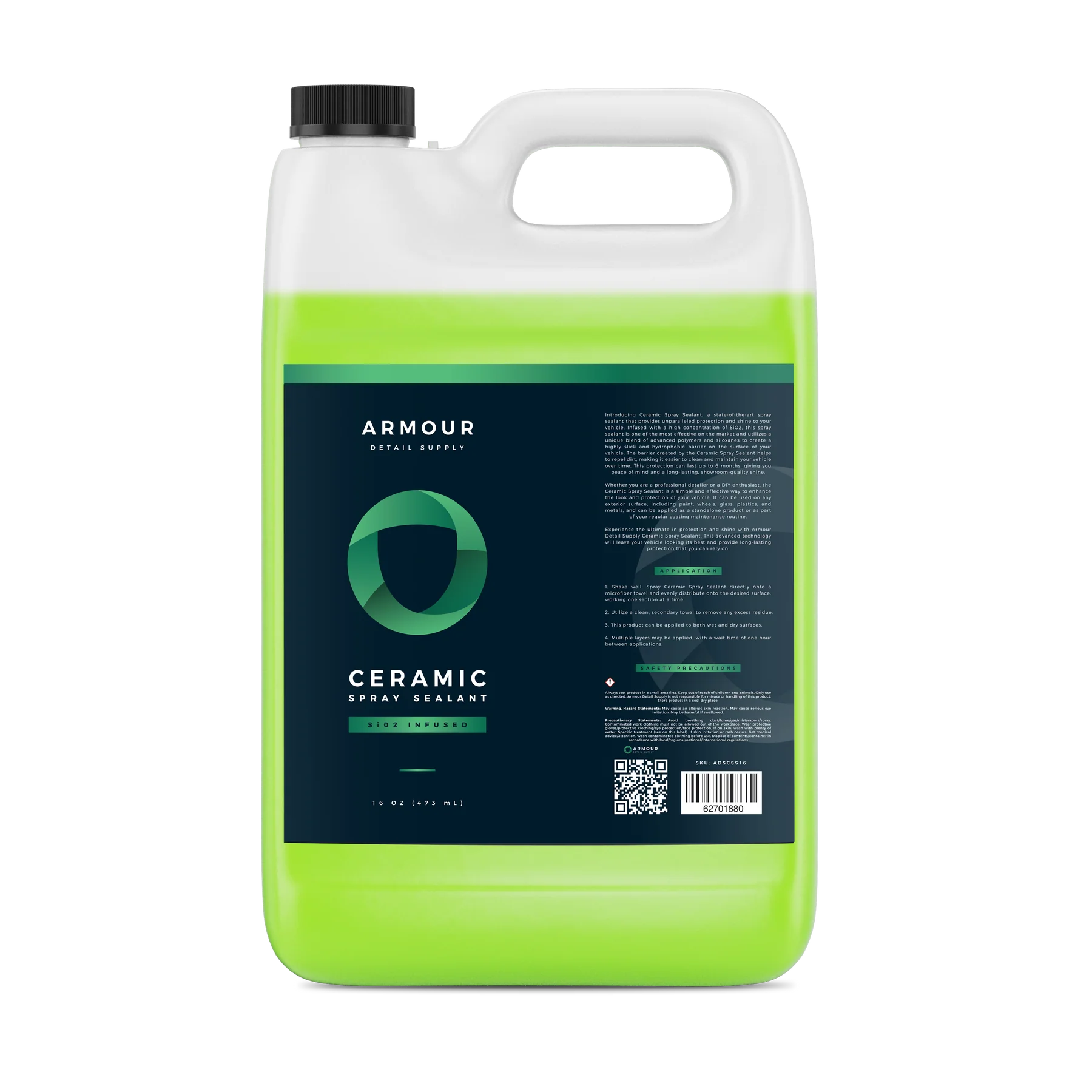 Ceramic Spray Sealant Armour Detail Supply 1GAL