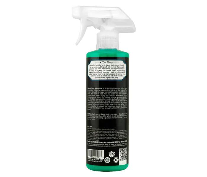 Chemical Guys After Wash Anti-Scratch Drying Aid and Supreme Gloss Enhancer 16oz Back