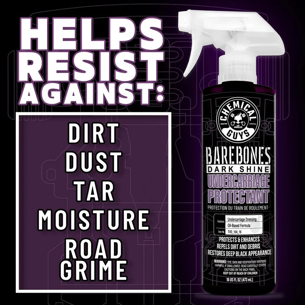 Chemical Guys Bare Bones Undercarriage Spray 16oz
