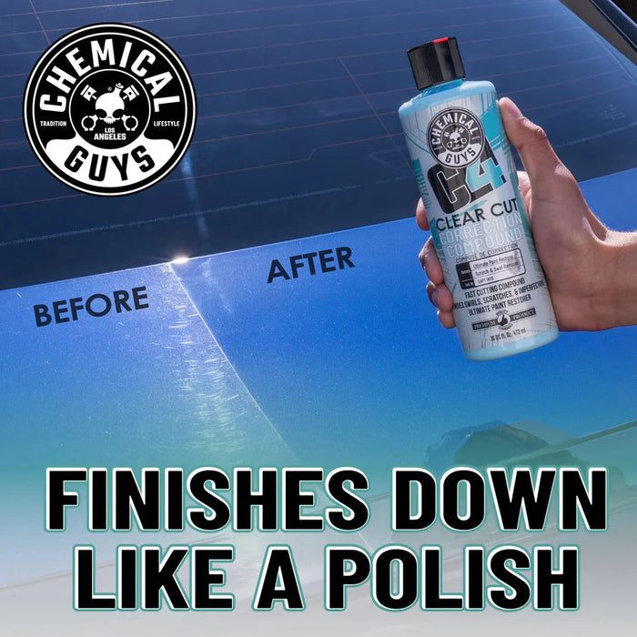 Chemical Guys C4 Clear Cut Correction Compound 16oz