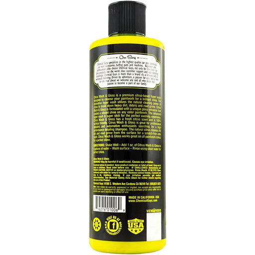 Chemical Guys Citrus Wash & Gloss