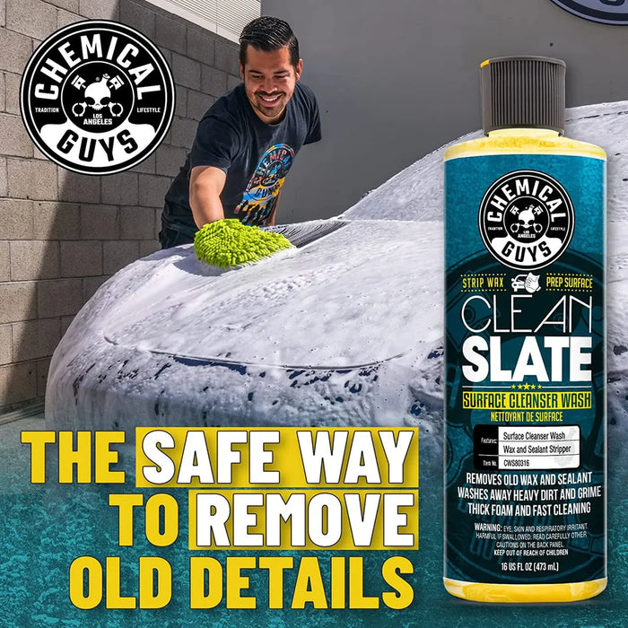 Chemical Guys Clean Slate Surface Cleanser Wash Shampoo 16oz