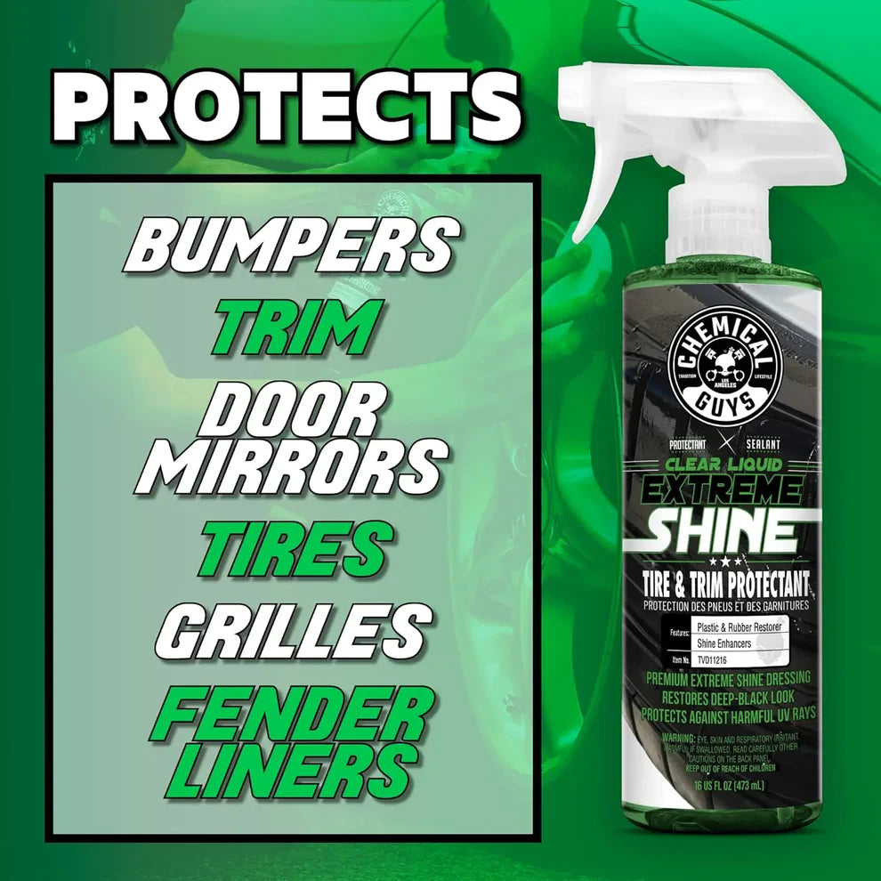 Chemical Guys Clear Liquid Extreme Shine Sprayable Dressing 16oz