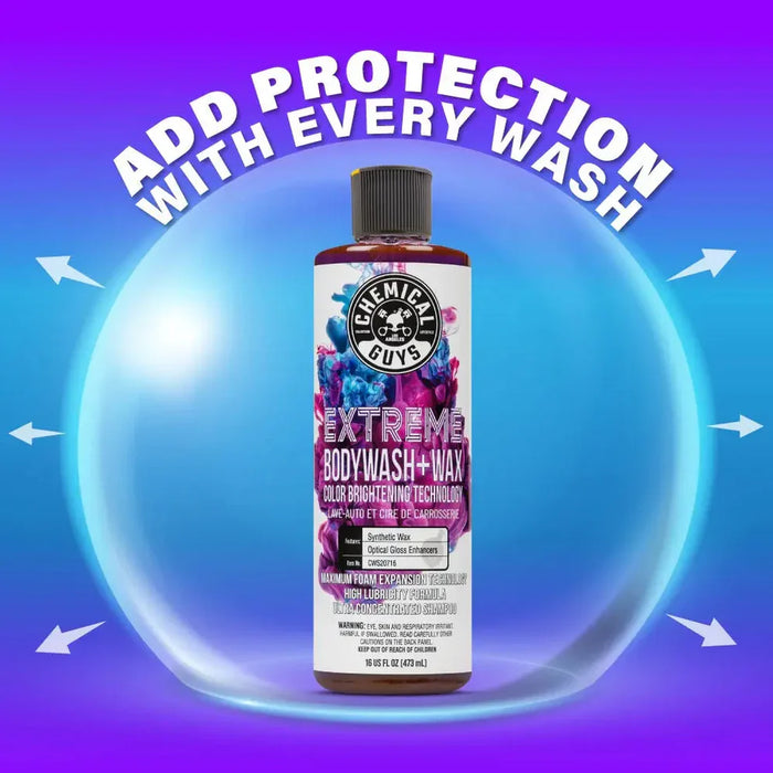 Chemical Guys Extreme Body Wash and Wax Car Wash Soap 16oz