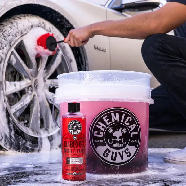 Chemical Guys Heavy Duty Detailing Bucket - Clear Plastic