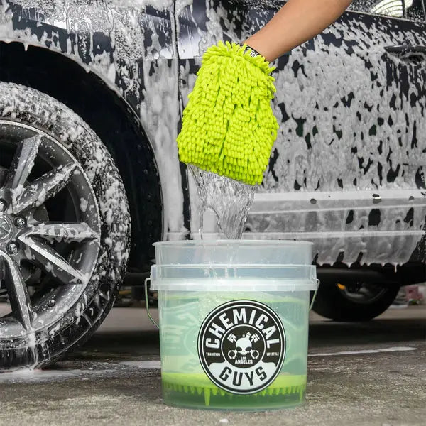 Chemical Guys Heavy Duty Detailing Bucket - Clear Plastic