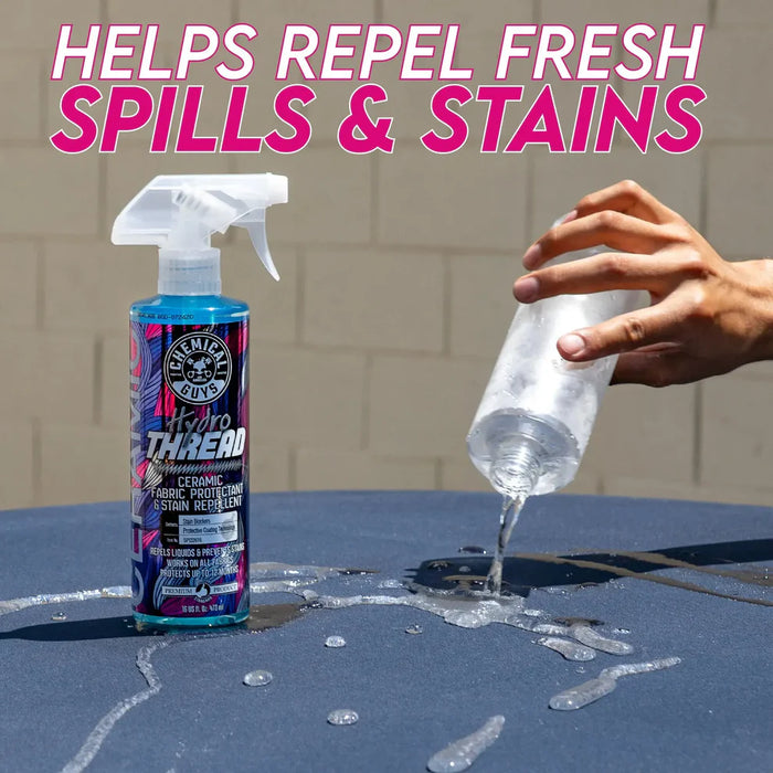 Chemical Guys HydroThread Ceramic Fabric Protectant & Stain Repellent 16oz