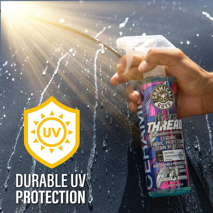 Chemical Guys HydroThread Ceramic Fabric Protectant & Stain Repellent 16oz