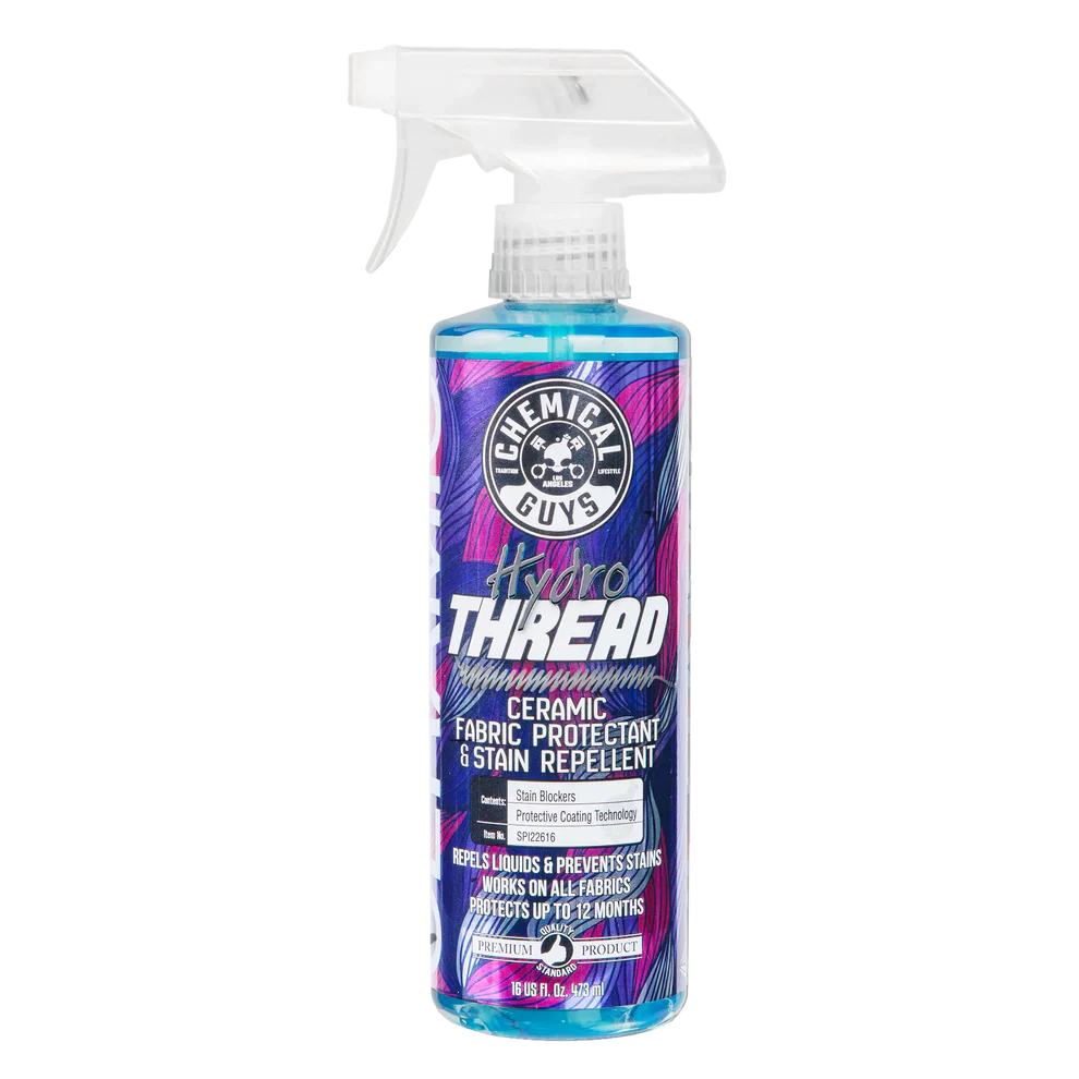 Chemical Guys HydroThread Ceramic Fabric Protectant & Stain Repellent 16oz
