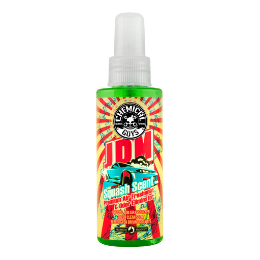 Chemical Guys JDM Squash Scent Premium Air Freshener and Odor Eliminator 4oz
