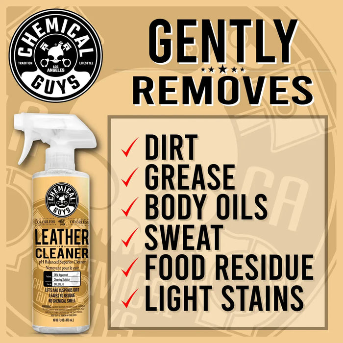 Chemical Guys Leather OEM Approved Cleaner 16oz