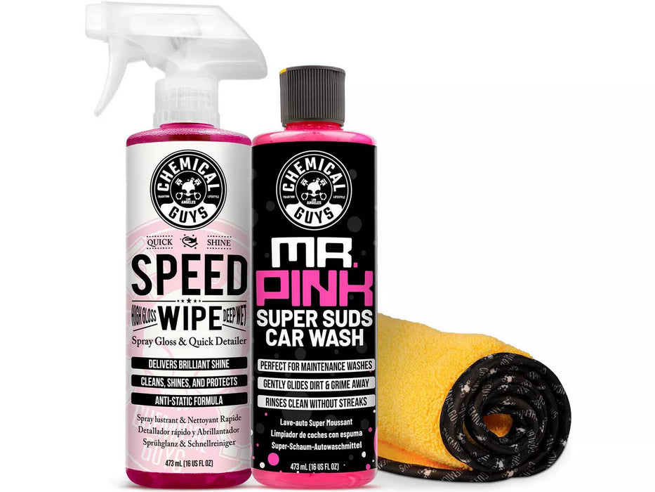 Chemical Guys Speed Shine Exterior Car Detailing Essentials Kit