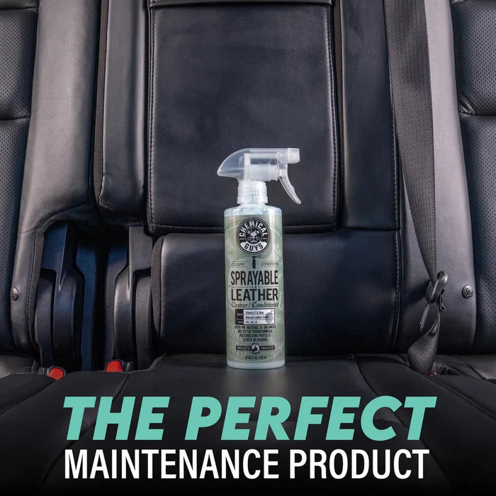 Chemical Guys Sprayable Leather Cleaner & Conditioner with Vitamin E & Aloe 16oz