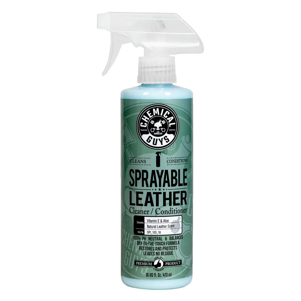 Chemical Guys Sprayable Leather Cleaner & Conditioner with Vitamin E & Aloe 16oz