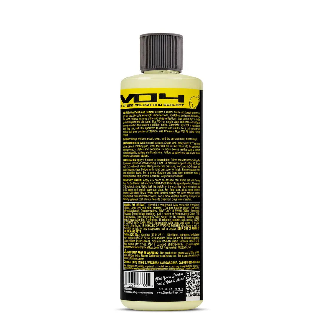 Chemical Guys V4 All In One Polish, Shine & Sealant 16oz