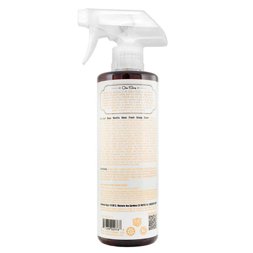 Chemical Guys Vanilla Bean Fresh Scoop Air Freshener