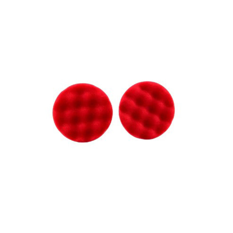 DIY Detail Red Rotary Jeweling Pads 3" 2 Pack