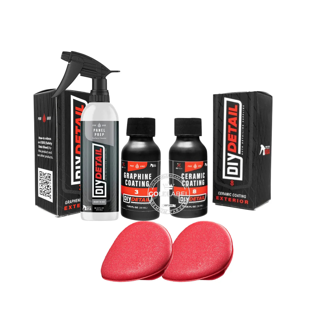 DIY Detail The Stack 3 & 8 Year Coating Bundle — Gold Label Car Care ...