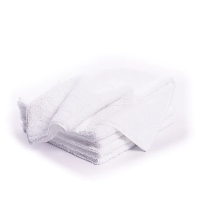 FibreKing Premium Microfibre Cloths White