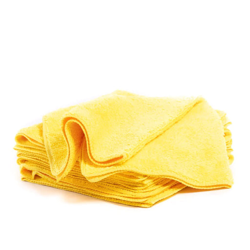 FibreKing Premium Microfibre Cloths Yellow