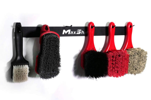 Maxshine | Wall Mounted Brush Holder With Hooks