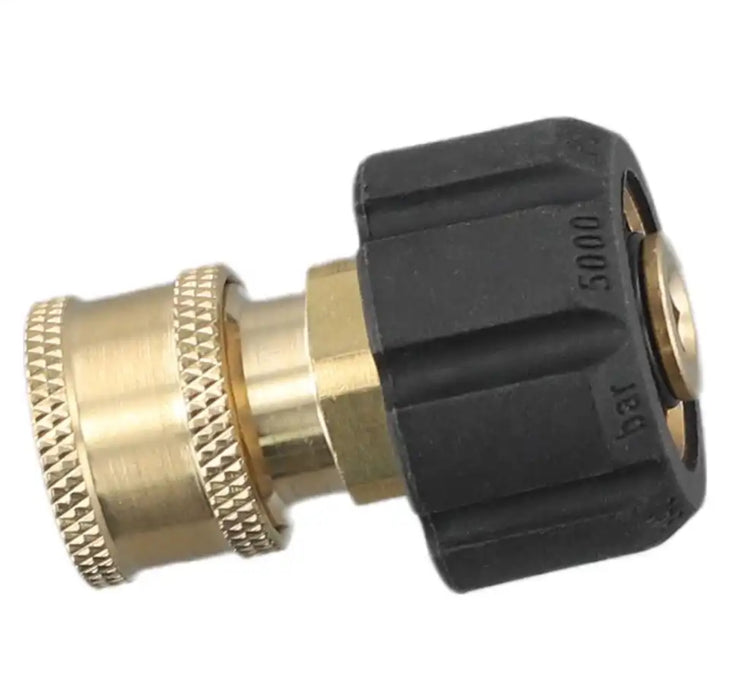 Gold Label 1/4 Quick Connect Female to M22 14 15 Female Adapter for Pressure Washer