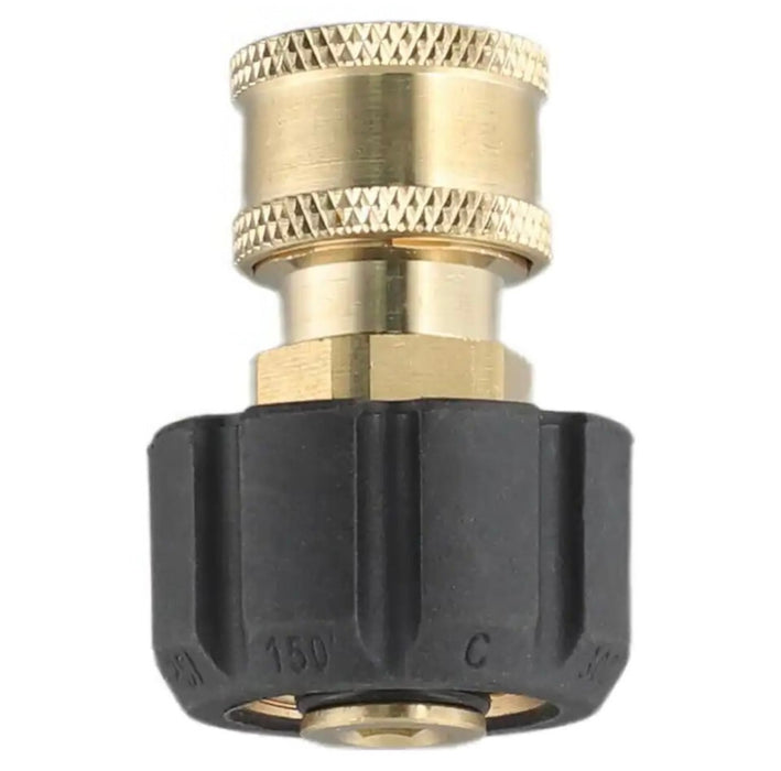 Gold Label 1/4 Quick Connect Female to M22 14 15 Female Adapter for Pressure Washer