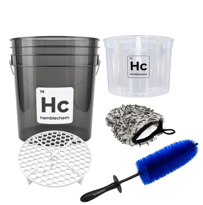 Hamblechem Wheel Bucket & Accessory Bundle