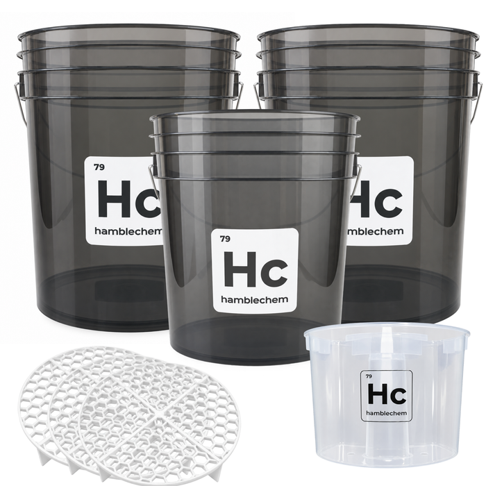 Hamblechem G2 Wash Bucket & Wheel Bucket Bundle