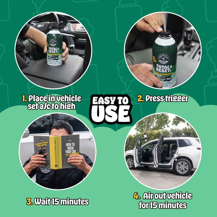Chemical Guys Total Reset Odour Eliminator New Car