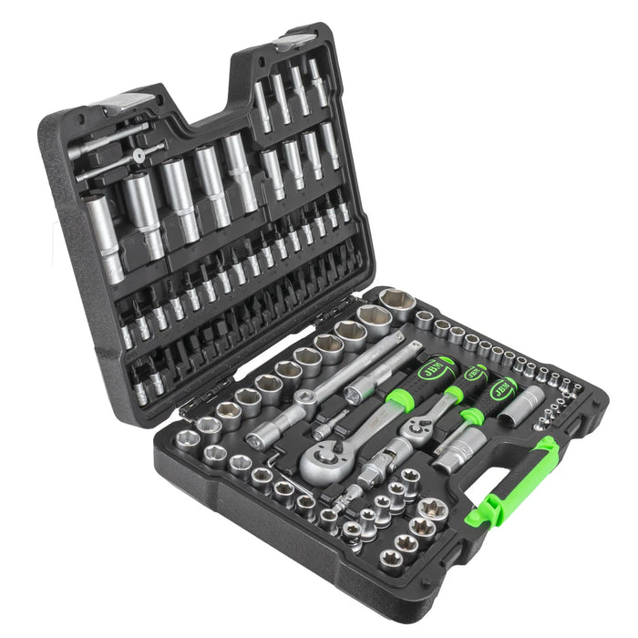 JBM 108 Pieces Hex Socket Set - Zinc Finish