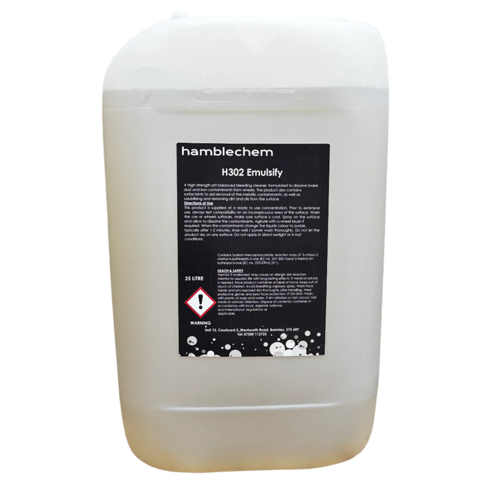 Hamblechem H302 Emulsify Reactive Wheel Cleaner