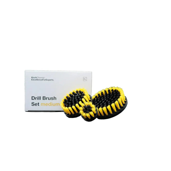 Koch Chemie Drill Brush Set Medium (Yellow)