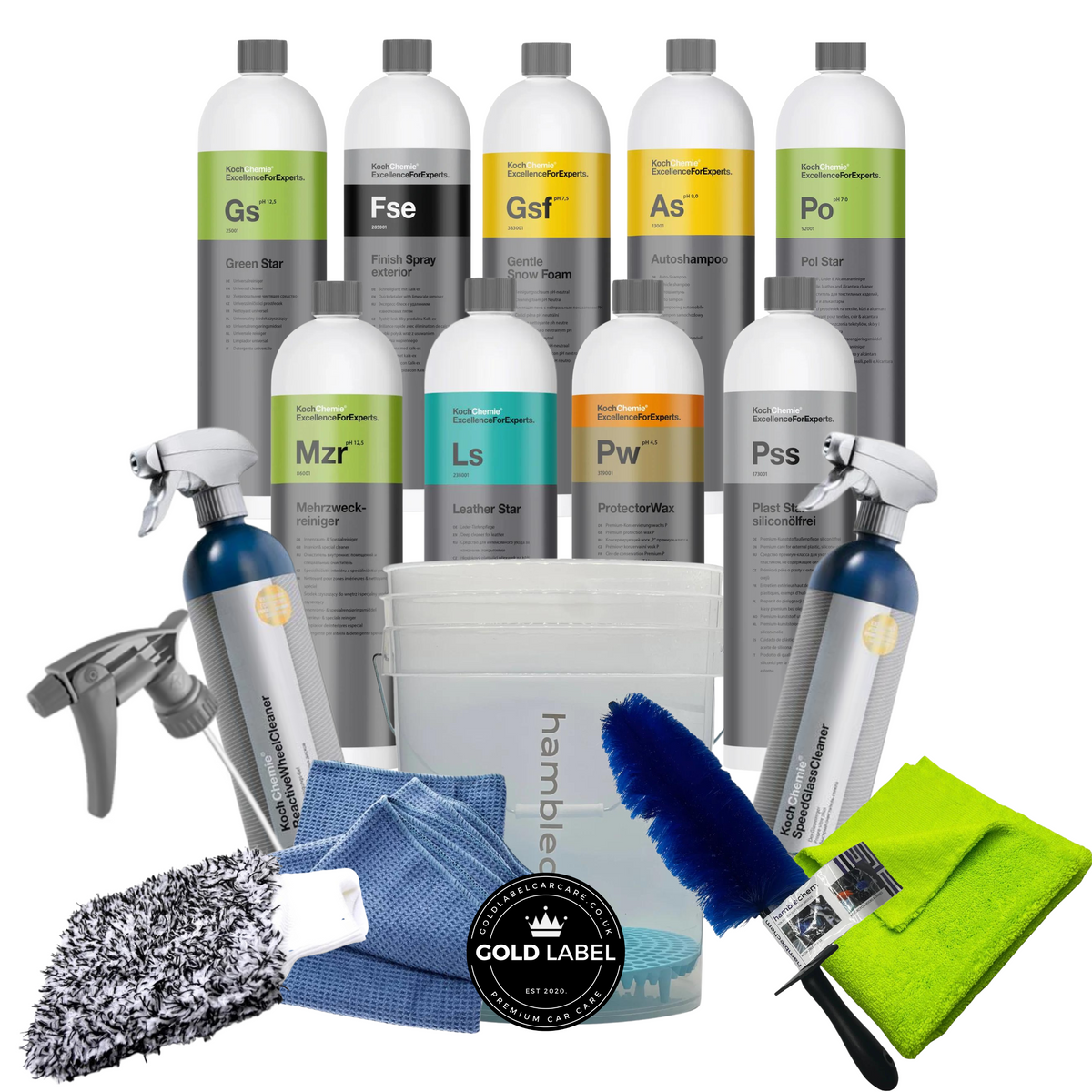 Koch Chemie Starter Bundle — Gold Label Car Care and Detailing Supplies