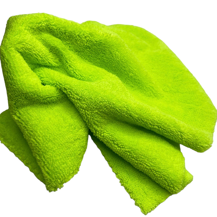 Gold Label 40x40cm Microfibre Edgeless Cloth Lime Green