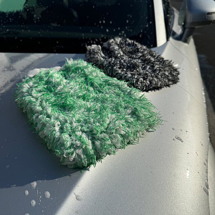Mammoth Fluffmeister Flex Wash Mitt Green