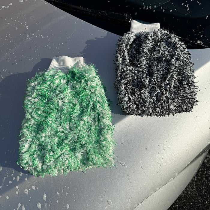 Mammoth Fluffmeister Flex Wash Mitt Green