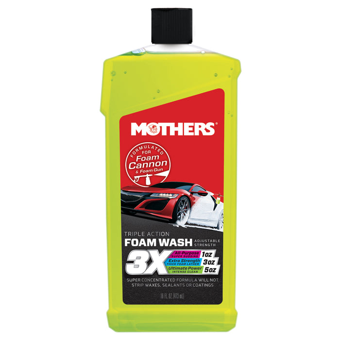 Mothers Triple Action Foam Wash (Snow Foam)