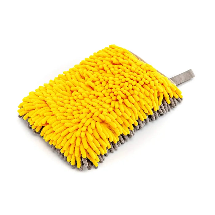 Maxshine Noodle Wash Mitt - Dual Sided (Grey/Yellow)